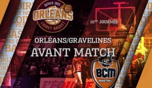 Avant-Match - J10 - Orléans reçoit le BCM Gravelines