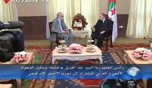 Abdelaziz Bouteflika reçoit Lakhdar Brahimi