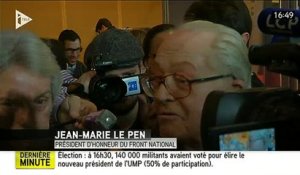 Jean-Marie Le Pen compare les honneurs rendus à de Gaulle par Florian Philippot et quelqu'un qui irait sur la tombe de Pétain