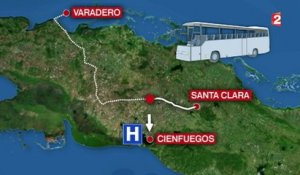 Cuba : un accident de car fait 41 blessés français