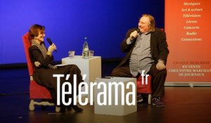 Rencontre Télérama : Gérard Depardieu, interviewé au Théâtre du Rond Point