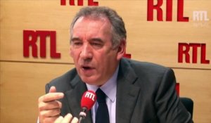 Bayrou: celui qui a fait battre Sarkozy c'est Sarkozy lui-même