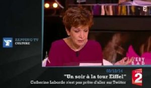 Zapping TV : Catherine Laborde se fait traiter de momie sur internet