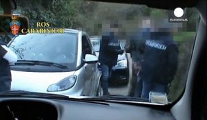 Mafia à Rome : arrestation du chef présumé Massimo Carminati en images