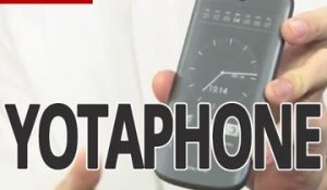 Le Yotaphone et son écran à encre électronique