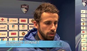 Après HAC - Boulogne/Mer en coupe de France, réaction d'Alexandre Bonnet