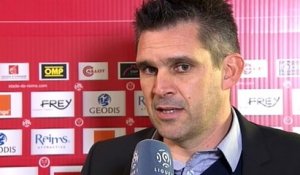 L1-J17 / REIMS-EAG, interview de Jocelyn Gourvennec