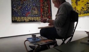 Vidéo. Au musée d'Agesci de Niort, les amateurs brossent les tapisseries