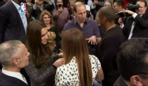 La rencontre de deux couples stars: Kate et William, Jay-Z et Beyoncé