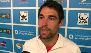 TENNIS - ATP - Brisbane - Chardy : «Content de jouer Federer»
