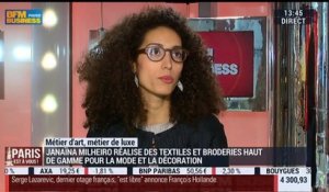 Métiers d'art, Métiers de luxe: Artisan designer textile, Janaïna Milheiro – 09/12
