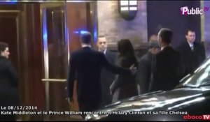 Exclu Vidéo : Kate Middleton en pleine forme à New York rend une visite surprise à Hillary Clinton !