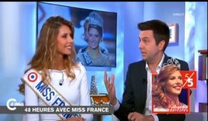Quand les joueurs de l'US Ivry rencontrent Miss France (C à Vous)