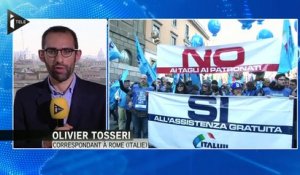 Italie : Grève générale contre les réformes de Matteo Renzi