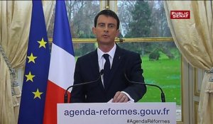 Manuel Valls fait le service après-vente de ses réformes