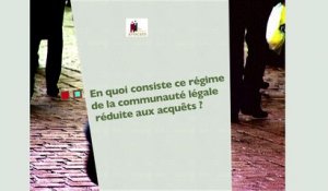 Questions de droit : les régimes matrimoniaux