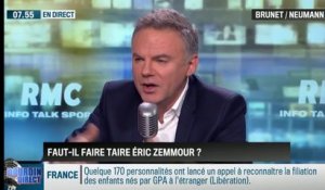 Brunet & Neumann : Déportation des Français musulmans : faut-il faire taire Eric Zemmour ? - 17/12