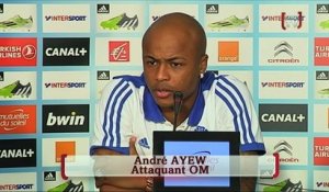 André Ayew sur LOSC - OM