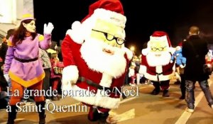 Saint-Quentin : la grande parade de Noël