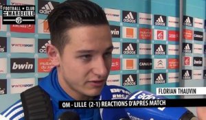 OM - LOSC (2-1): la réaction de Thauvin