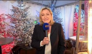 Marine Le Pen réclame la "liberté de parole" pour Eric Zemmour