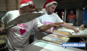 Un pizzaïolo niçois distribue 200 pizzas aux SDF