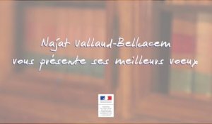 Najat Vallaud-Belkacem présente ses voeux pour l'année 2015