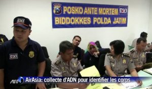 Air Asia : collecte de l'ADN des proches pour identifier les corps