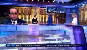 Vœux de François Hollande : "le président a surpris par sa pugnacité"