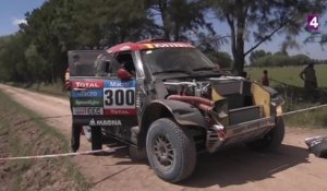 Le résumé vidéo de la première étape auto du Dakar 2015