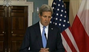 John Kerry rend hommage, en français, aux victimes de l'attaque de "Charlie Hebdo"