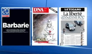 Attentat contre Charlie Hebdo: la presse en deuil