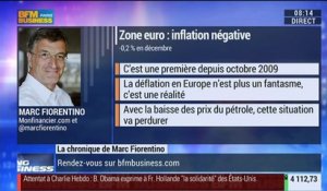 Marc Fiorentino: " La déflation en Europe n'est plus un fantasme, c'est une réalité !" - 08/01