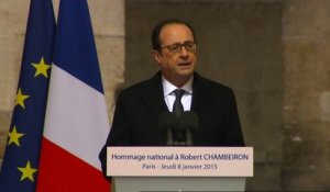 Hommage national à Robert Chambeiron