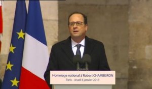 François Hollande : "Il ne faut jamais se laisser impressionner"