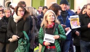 Rassemblement citoyen à Bourg-en-Bresse - Charlie Hebdo