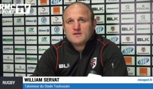 Rugby / Servat : "Toutes les équipes ont besoin de conquêtes pour y arriver" 08/01