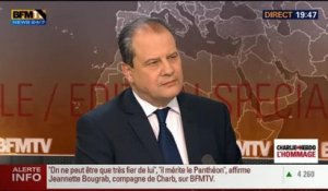 Attentat contre Charlie Hebdo: "Vient qui veut et qui se sent concerné à la marche républicaine de dimanche", Jean-Christophe Cambadélis (3/3) - 08/01