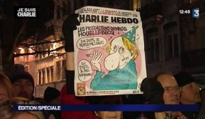 Charlie Hebdo: rassemblements spontanés partout en France