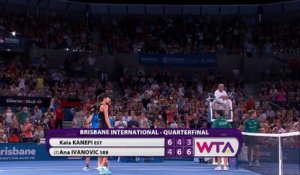 Brisbane - Ivanovic survit à Kanepi