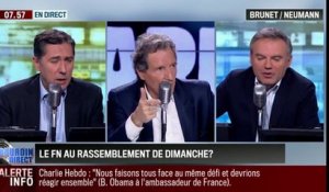 Brunet & Neumann : Fallait-il inviter le FN à participer au rassemblement de dimanche ? - 09/01