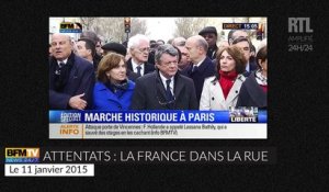 Marche républicaine : les images marquantes de la France dans la rue