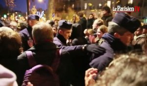 Marche républicaine: les policiers applaudis par la foule