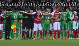 Le monde du sport est Charlie (ZAPPING)