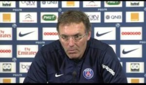 FOOT - L1 - PSG - Blanc : «Un week end important, pas décisif»