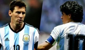 FOOT - CM - ARG : Messi-Maradona, la comparaison impossible ?