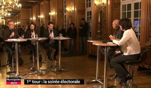 Municipales 2014 : Soirée spéciale du 1er tour (2/3)