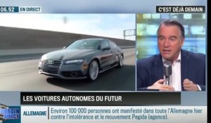 La chronique de Frédéric Simottel: Les voitures autonomes du futur - 13/01