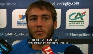 RUGBY - TOP 14 - MHR - Paillaugue : «on retiendra les 4 points»