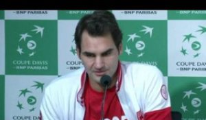 TENNIS - COUPE DAVIS - Federer : «On ne peux pas comparer...»